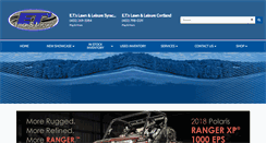 Desktop Screenshot of etslawnandleisure.com